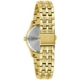 thumbnail image 2 of Bulova Women's Gold Tone Stainless Steel Bracelet Watch 97l168, 2 of 4
