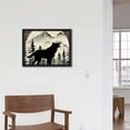 thumbnail image 4 of COMIO Wall Art Wildlife Animal Wolf Forest 16x12in / 20x16in 16x12in, 4 of 4