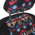 BDK Two Tone Pattern Car Seat Covers Sideless Chic Style Soft