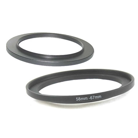 DSLRKIT 58mm-67mm 58-67 mm Step Up Filter Ring Stepping Adapter