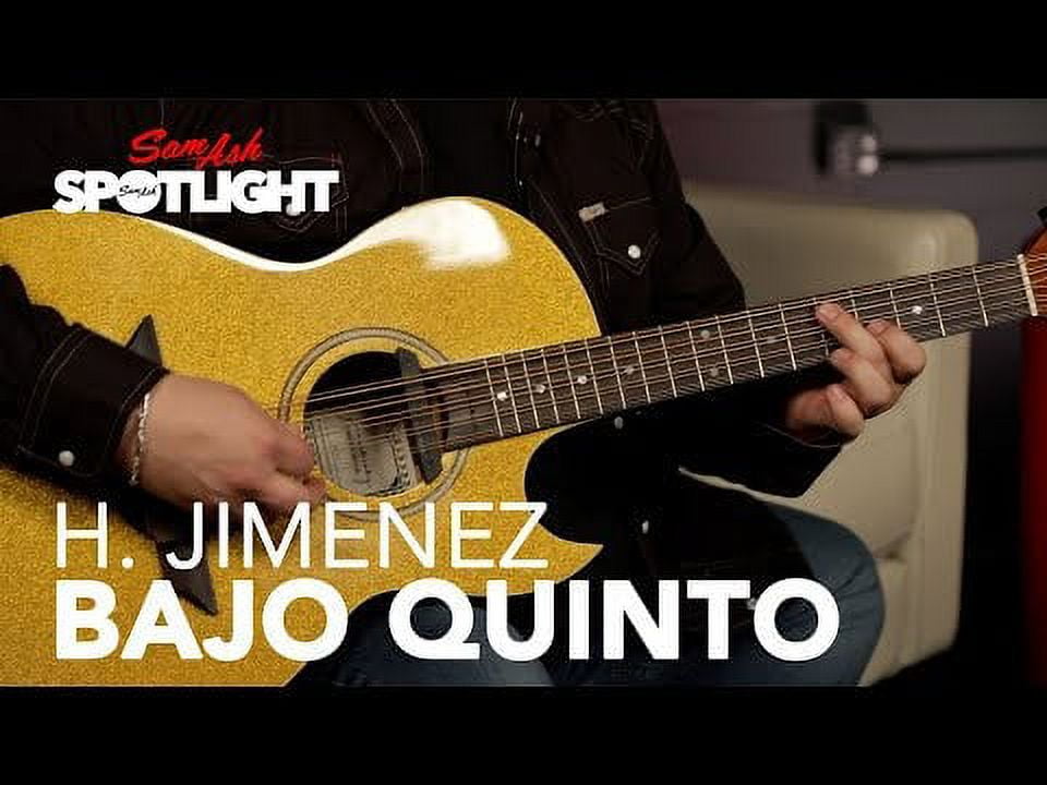 H. Jimenez LBQ4E El Patron Acoustic-Electric Bajo Quinto Natural