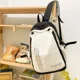 thumbnail image 2 of Mochila escolar ligera de lujo para niñas, mochila de cuero para mujeres, mochila de gran capacidad, bolso de mano para mujeres, bolso de computadora con retazos, 2 of 5