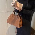 thumbnail image 3 of Bolso Bolsas para Mujeres Bolsos Gamuza Correa Ajuste Color Sólido Viajar, 3 of 8