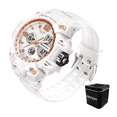 thumbnail image 1 of Reloj Para Mujer Moda Deportivo Moda Impermeable Blanco, 1 of 5
