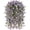 D, variant on Large Artificial Hanging Morning Glory Vine 69 Flower Heads Garland With Pansy Hanging Plants For Outdoor Porch Garden Home All Seasons Décor Basket
