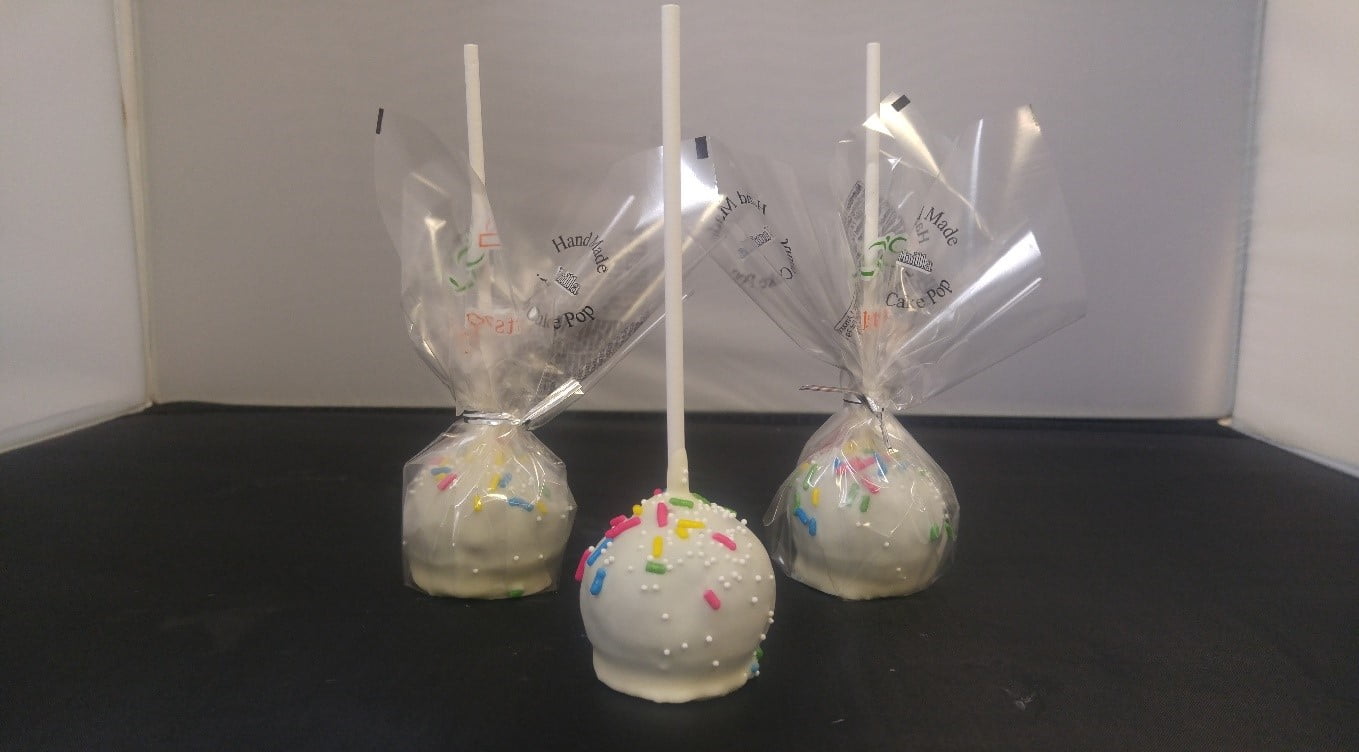Chalet Desserts White Chocolate Cake Pop