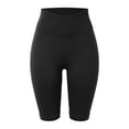 thumbnail image 3 of Women's Workout Gym Shorts, High Waisted Lifting Scrunch Seamless Booty Shorts Black XXXL, 3 of 5