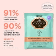 Hask Coconut Oil Nourishing Deep Conditioner Packet 1.75oz - 2 Pack