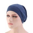 thumbnail image 6 of , Lined Lined Women Hair Wrap Stay Cover Lined Cotton Hair Cover Wrap Stay All Women Natural Women Natural Hair Natural Hair Wrap Navy Dsfen Eryue Doneioe, 6 of 7
