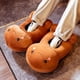 thumbnail image 2 of Pair Funny Penis Shaped Plush Slippers Cute Toys Cartoon Warm Winter Adult Shoes Women Indoor Household Creative Gifts heqiyong LED, 2 of 2