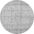 thumbnail image 1 of Ahgly Company Indoor Round Abstract Gray Contemporary Area Rugs, 8' Round, 1 of 1