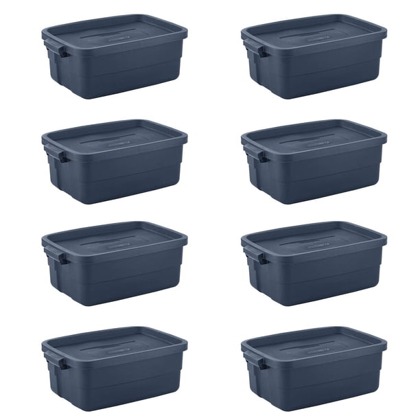 Bolsas de almacenamiento Rubbermaid Roughneck, 37,85 L, paquete de 8 unidades, EE. UU.