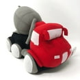 thumbnail image 4 of Set of 3 Cozy Bear School Bus, Cement Truck & Garbage Truck Soft Plush Toy 10”, 4 of 7