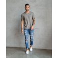 thumbnail image 4 of Men's Premium Basic V Neck T-Shirts - Soft & Fitted Tees S - 4XL, 4 of 6
