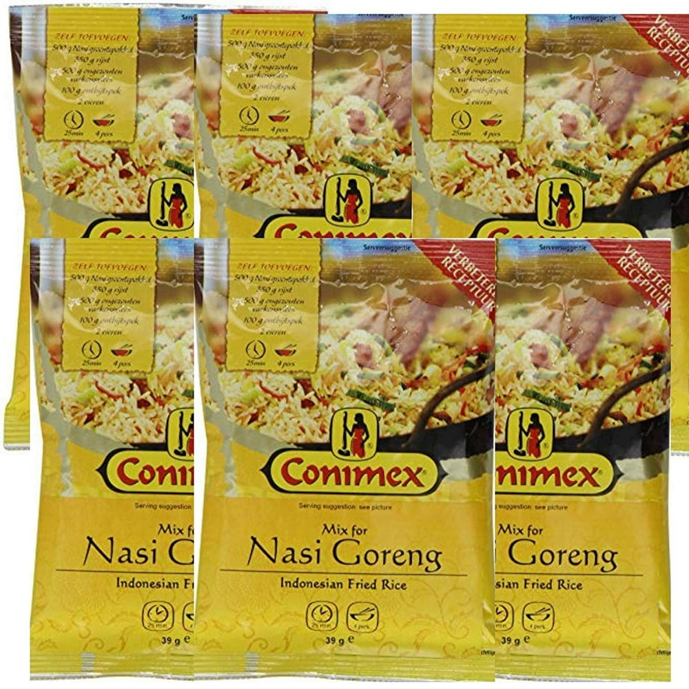 Conimex Nasi Goreng Mix (6Pack) Indonesian Fried Rice Seasoning