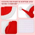 thumbnail image 3 of Sombrero Caballo Papá Noel Envolturas para Piernas Y Silla Montar 6 Piezas Navidad Multiusos Rojo, 3 of 8