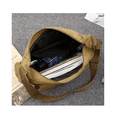 thumbnail image 2 of Bandolera Y Bandolera De Lona Belug Negro, 2 of 5