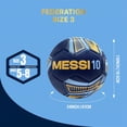 thumbnail image 4 of Icon Sports Official Licensed Argentina National Football Team AFA Soccer Ball Size 3 - Player Number 10 -Navy, 4 of 6
