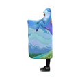 thumbnail image 1 of HATIART Couverture à Capuche Licorne Jeter Wrap Couverture Portable 40x50 Pouces Douceur Confortable, 1 of 2