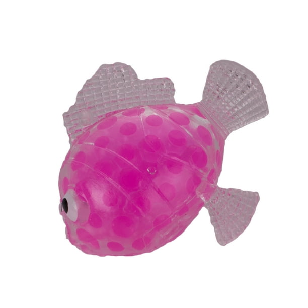 US Toy Trendy Squishy Squashy Fish w Jelly Beads 3