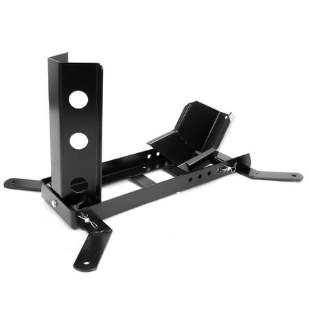 XtremepowerUS 1000LB Adjustable Motorcycle Trailer Wheel Chock Stand