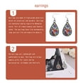 thumbnail image 2 of Guardurnaity Pendientes bohemios, accesorio de joyería para mujer, adorno para el cuerpo, colgantes para orejas, decoración colgante, pendiente de Ropa, zapatos y accesorios Miscelánea, 2 of 6
