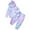 Purples, variant on Toddler Girls' Tie-Dye Hoodie Set, Baby Girls Sweatsuit, 2Pc Infant Tracksuit, Kids Fleece Long Sleeve Hooded Sweatshirts Elastic Waist Joggers Sweatpants Set Winter 2 Piece Outfits