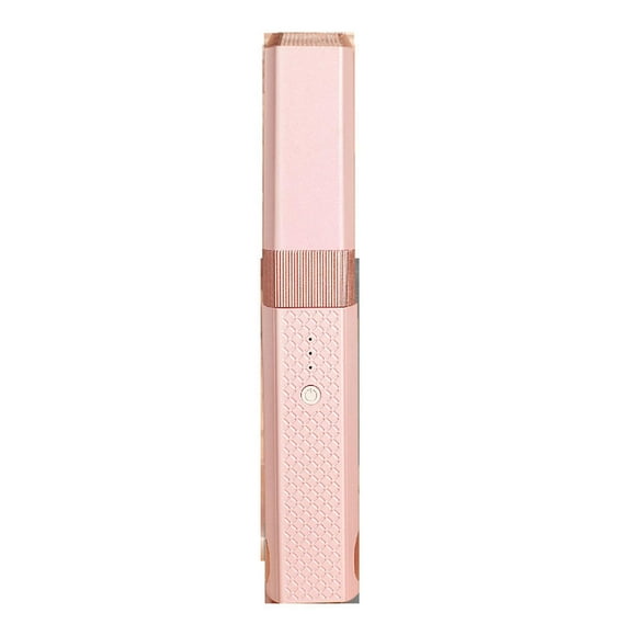 Cordless Hair Straightener and Curler, Fast Heating, Damage Prevention, Straightener and Curler, Pink