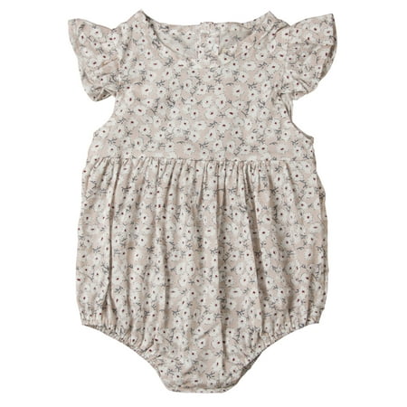 

Hirigin Newborn Baby Girl Cotton Floral Romper Jumpsuit Bodysuit Clothes Playsuit