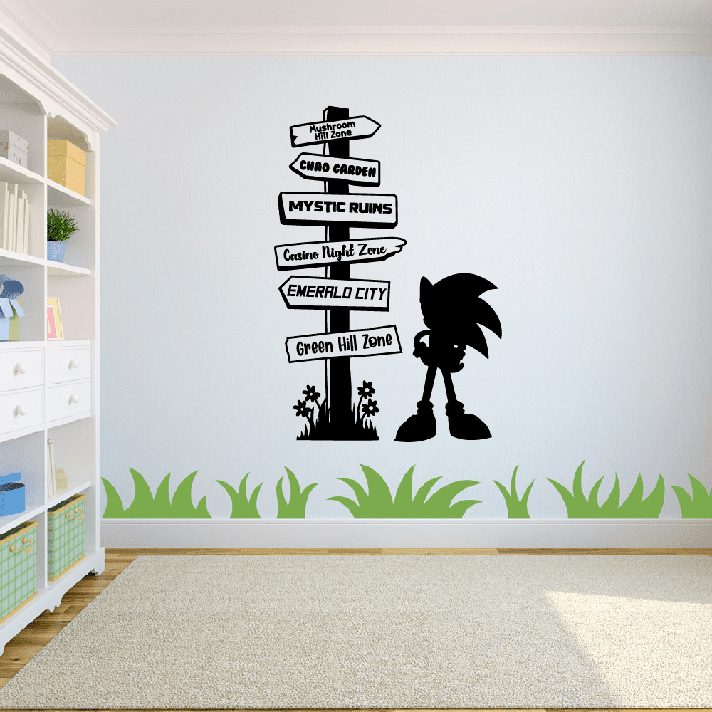 Sonic the Hedgehog Green Hill Zone Painting 