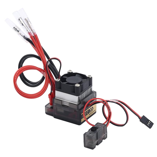 Controlador de Electrónico Cepillado 320A 7,2 V-16 de Del Motor Eléctrico ESC con Disipador de Calor para Motor 540