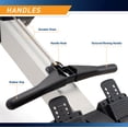 thumbnail image 6 of California Fitness Products Rower by Marcy Deluxe Rowing Machine with Adjustable Air Resistance NS-7874RW, 6 of 19
