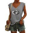 thumbnail image 2 of Birdeem T-Shirts à Col en V pour Femmes Mode Confortable Blouses Féminines Hauts, 2 of 6