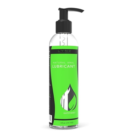 Personal Lubricant by Lynk Pleasure Products 8 Fl Oz - Water Based Intimate Anal Lube for Men and Wo