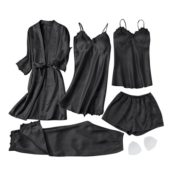 Womens Pajamas Winter Womens Autumn And Winter Long Sleeve Nightwear Leisure Wear Pajamas