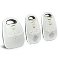 thumbnail image 3 of VTech DM112-2 DECT 6.0 Digital Audio Baby Monitor with Belt Clip, 2 Parent Units, White, 3 of 9