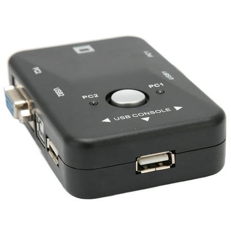 Commutateur KVM USB 2.0, Commutateur KVM Plug And Play Polyvalent 2 Ports  Pour 98SE
