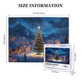 thumbnail image 5 of 500 PCS 500 Piece Jigsaw Puzzles Countryside Christmas Snow Scene,Creative Activity Hobbies For Adults,Collectible Puzzle Featuring Christmas,Classic Wooden Puzzle For Adults,Holiday Gifts, 5 of 6