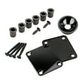 thumbnail image 1 of FESTFENDS 1Set Electric Guitar Neck Plate Replacement Black Metal Guitar Neck Mounting Plate, 1 of 7