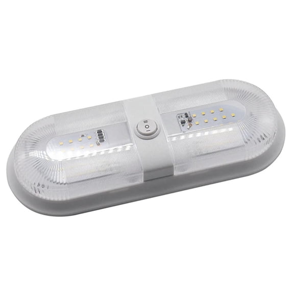 10-24V 48 LED RV Roof Ceiling Lamp 4000-4500K With Switch RV Camper Ceiling Light Interior Dome Light For Camper Yacht Motorhome ,Lasting Durability