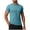 Blue, variant on Men's 2026 Running Tops Quick-Dry Elastic Tees Athletic Short Sleeve Performance Shirts Moisture Wicking Workout Outfits Lightweight Gym Clothing Reflective Safety Top