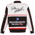 thumbnail image 3 of Men's JH Design White/Black Dale Earnhardt Goodwrench Twill Uniform Full-Snap Jacket, 3 of 5