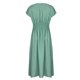 thumbnail image 5 of Puntoco Vestido De Manga Corta Con Cuello En V, Vestido De Manga Corta Con Cuello En V Para Mujer, Talla Grande, Verde Xxl, 5 of 6