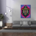 thumbnail image 4 of Epic Graffiti 'King Elephant' by Dean Russo, Canvas Wall Art, 40"x54", 4 of 8