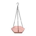 thumbnail image 3 of Hexagonal Hanging Hummingbird Feeder, Multiple Colors Available, 2 in 1 Outdoor Bird Water & Seed Feeding Tray for Garden Patio Backyard, 3 of 6