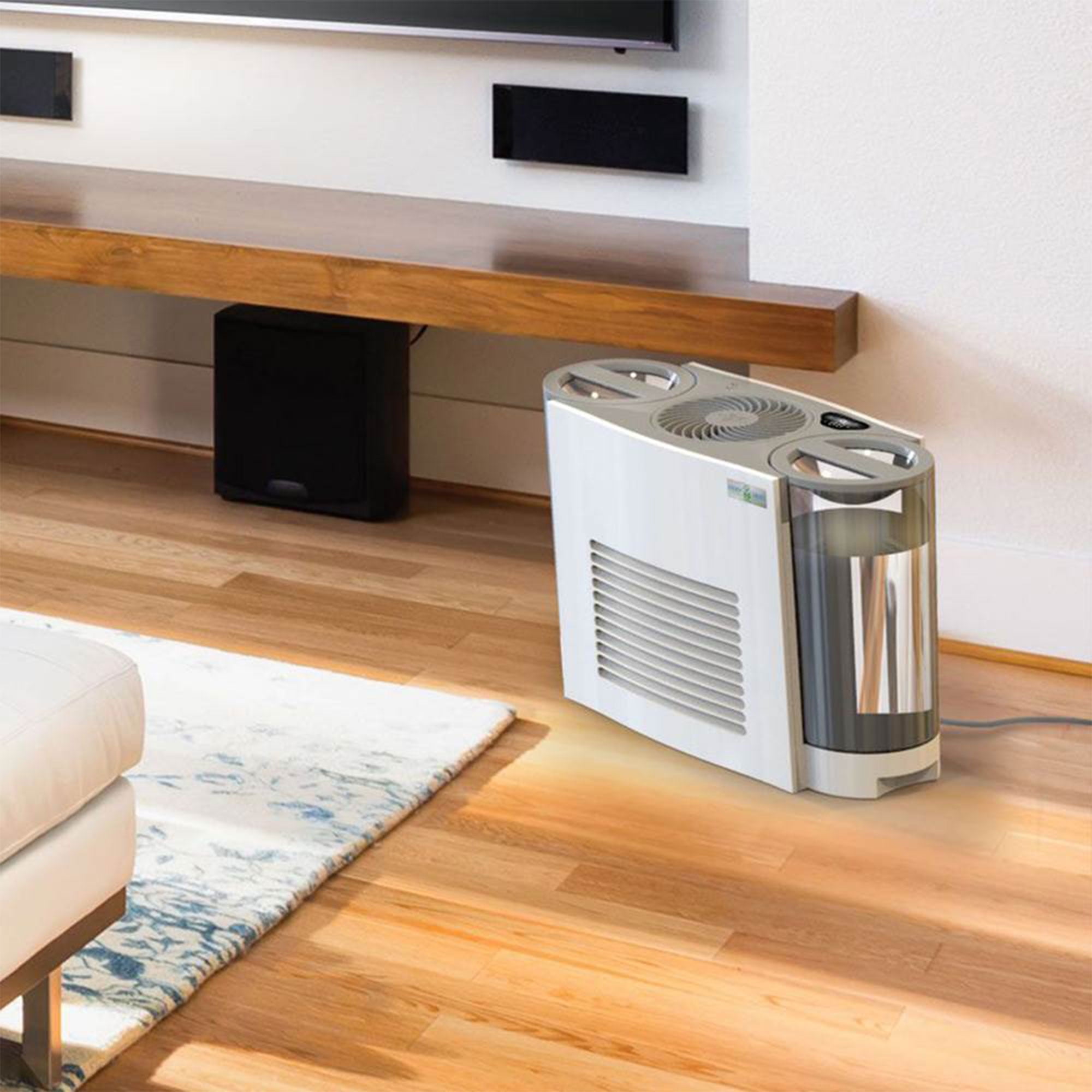 Vornado EVDC500 Energy Smart Evaporative Humidifier with Automatic Shut-off, 2 Gallon Capacity, LED Display