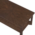 thumbnail image 4 of Dycanpo 39''L Rectangle Wood Coffee Table with Storage for Living Room,Dark Walnut, 4 of 6