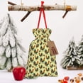thumbnail image 6 of Fuzoiu Roosters In Farm Print Christmas Gift Bag,Burlap Gift Bag with Drawstring Closure & Hang Tag,Perfect for Holidays, Birthdays, and Special Occasions-Medium, 6 of 7