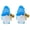 A, variant on Dserhfy 2 Pcs Mini Summer Gnome Figurines Beach Resin Gnomes Miniature Figures for Pool Party Favors DIY Cake Decoration Fairy Garden Home Decor