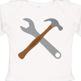thumbnail image 4 of Inktastic Future Carpenter Tools Hammer Wrench Boys Long Sleeve Baby Bodysuit, 4 of 5